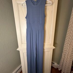 Cider Sleeveless Slate Jumpsuit